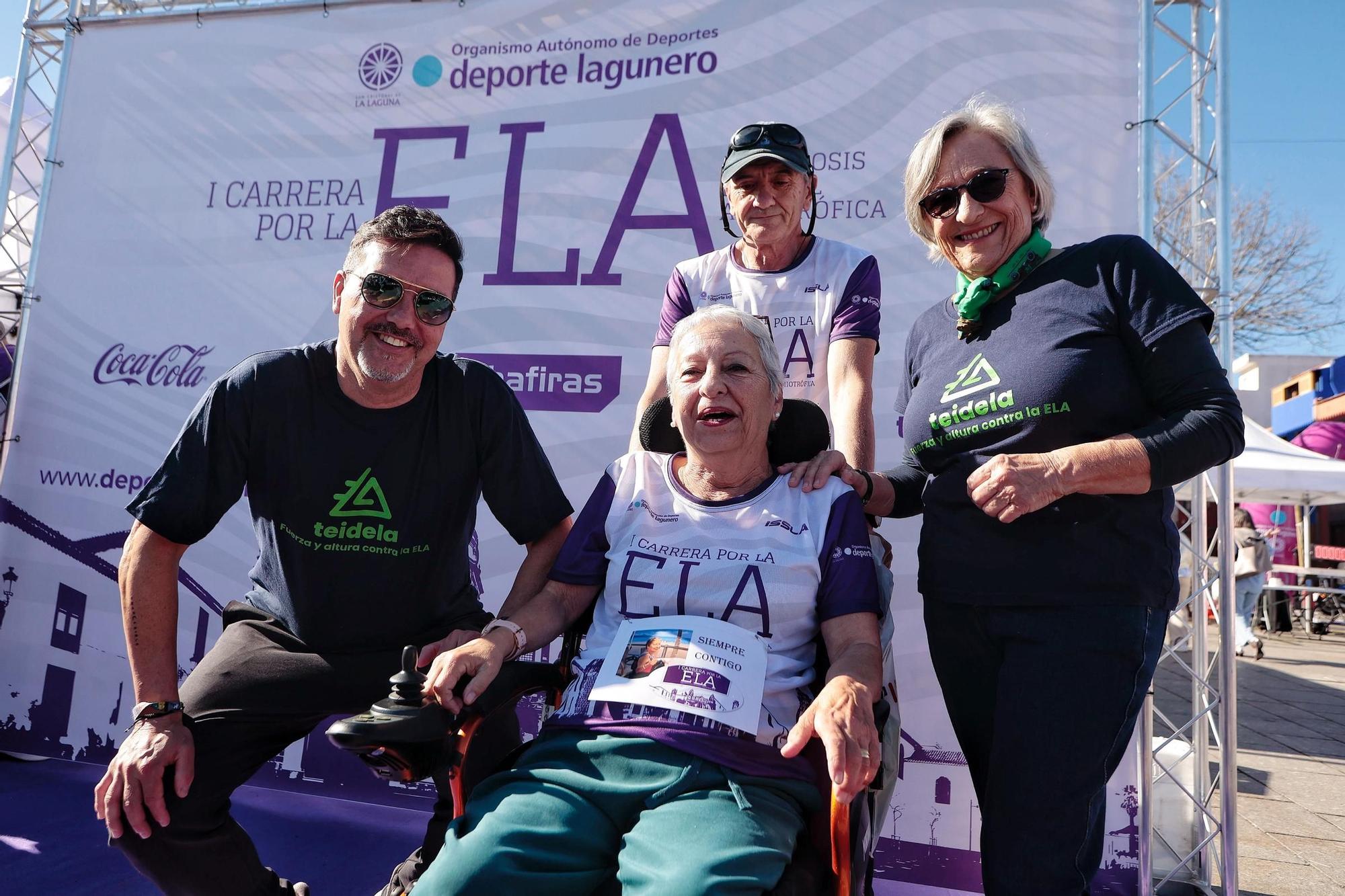 I Carrera por la ELA en La Laguna