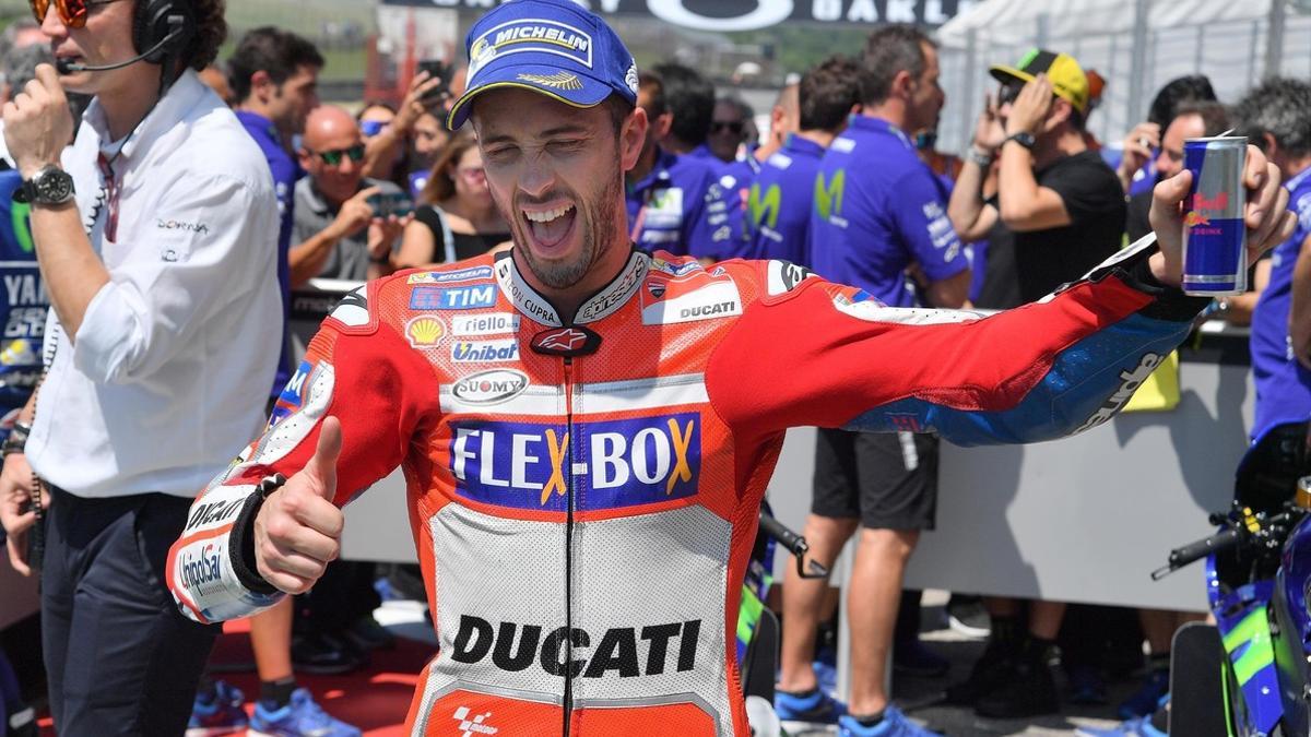 Dovizioso y Ducati le chafan la fiesta a Rossi en casa