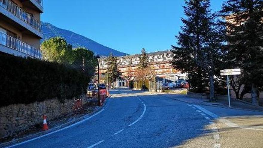 Carretera de Berga de Sant Llorenç de Morunys