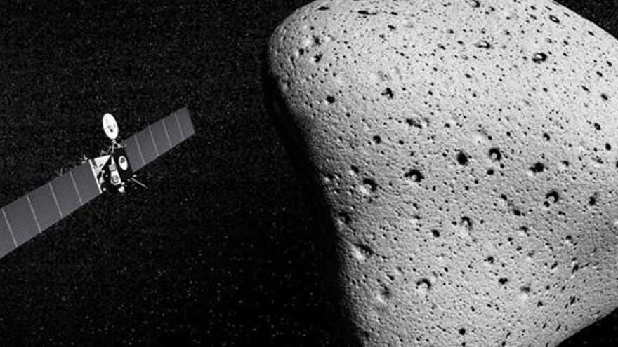 La sonda Rosetta apaga los sistemas de comunicación.