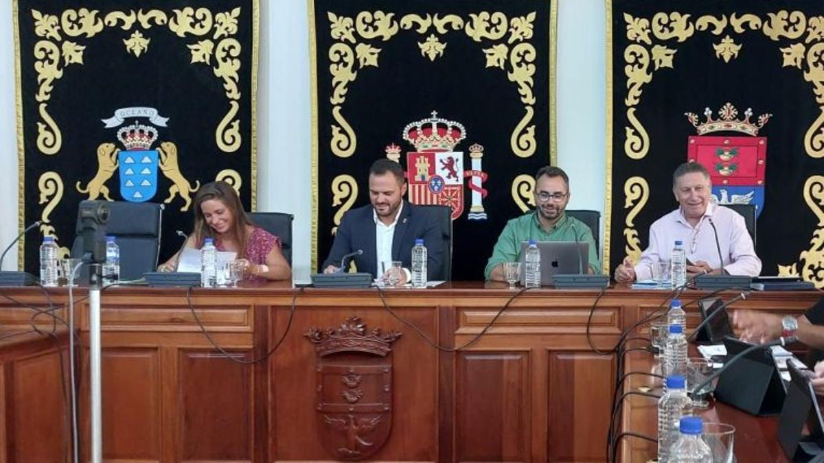 Pleno del Ayuntamiento de Arrecife.