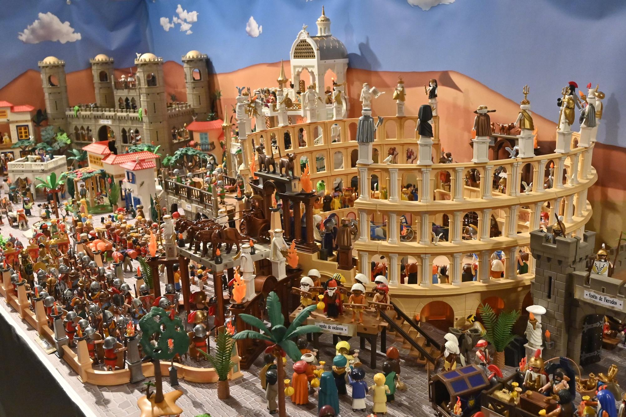 Todos los detalles del belén monumental de Playmobil de Vila-real