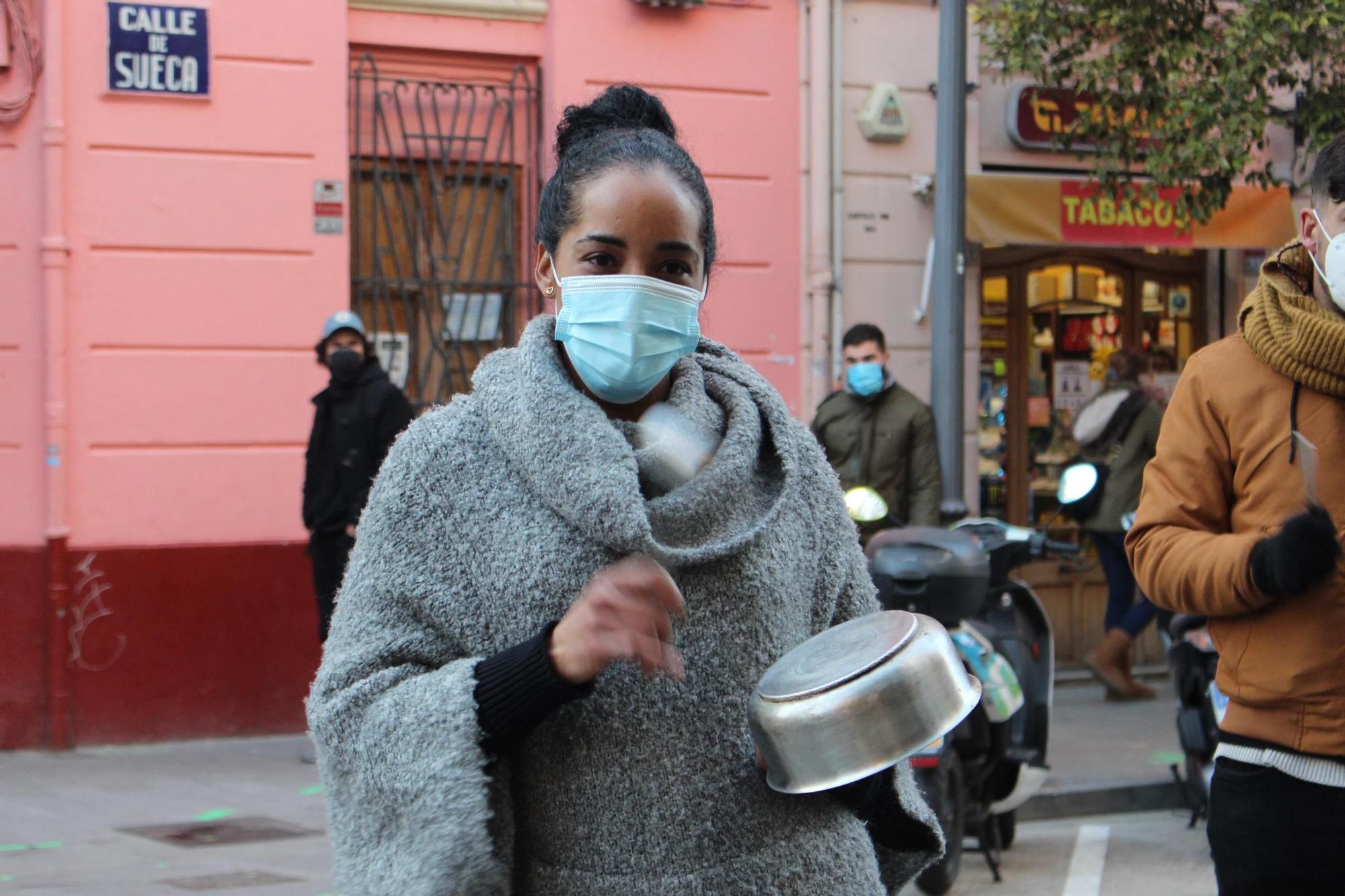 Cacerolada de la hostelería en contra del cierre a las 17 horas