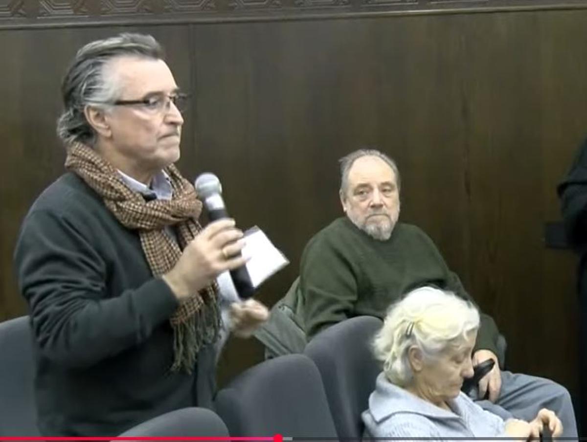 Fernando Doblas en el pleno.