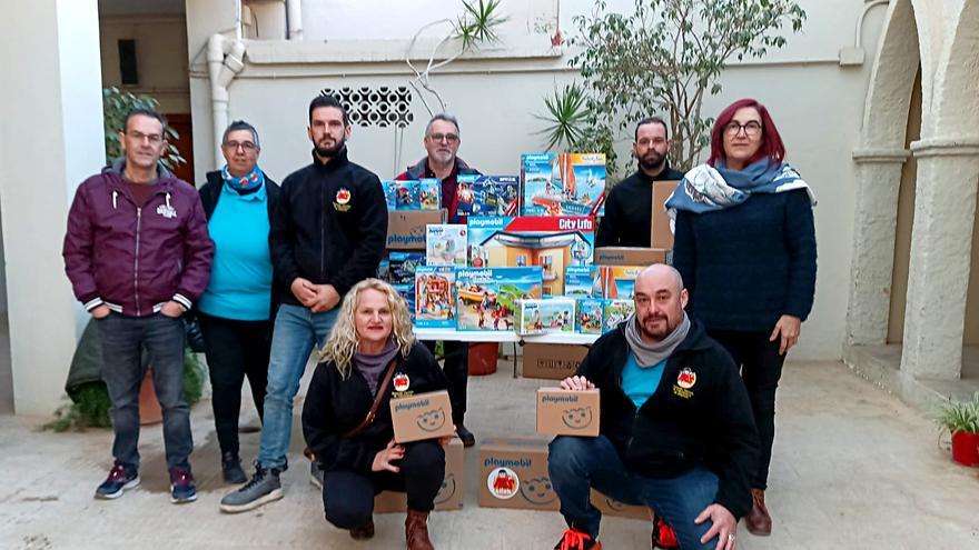 Benetússer gestiona la donación de más de 200 electrodomésticos, juguetes y material escolar