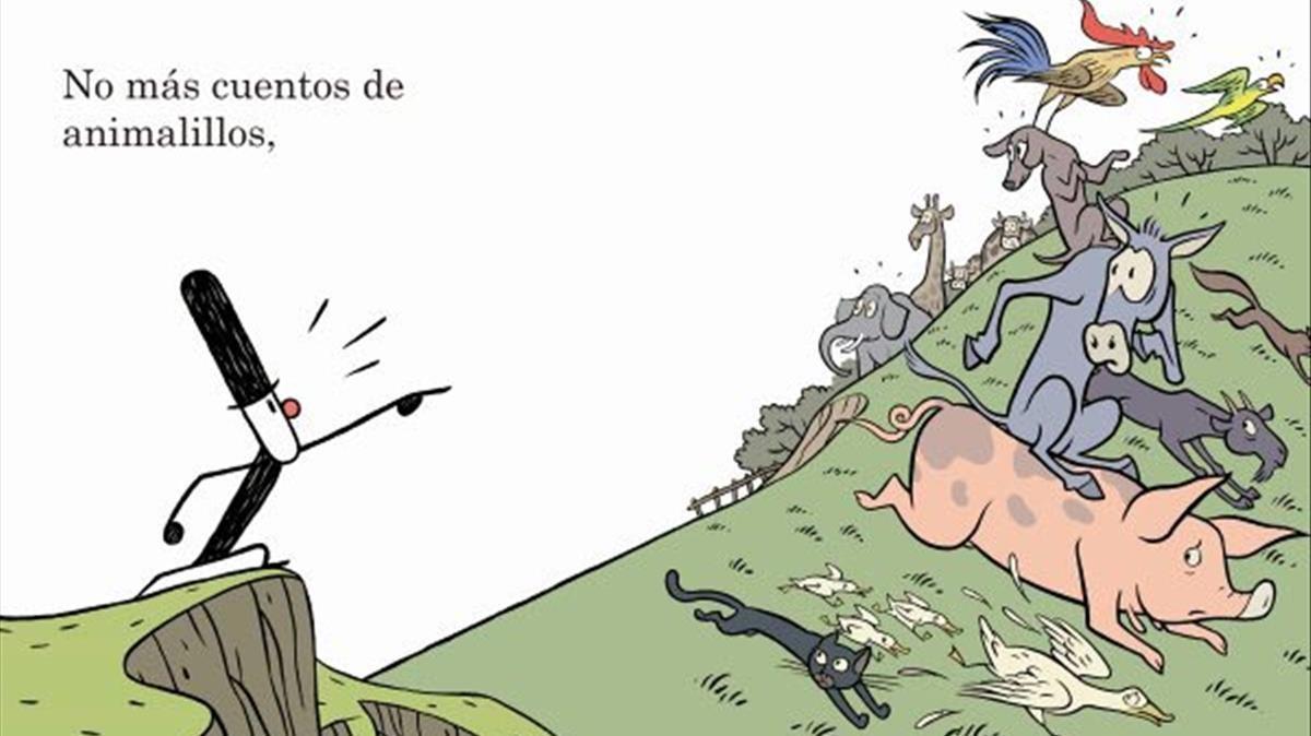 Ilustración de 'Cuento contigo', de Santiago Segura y Max.