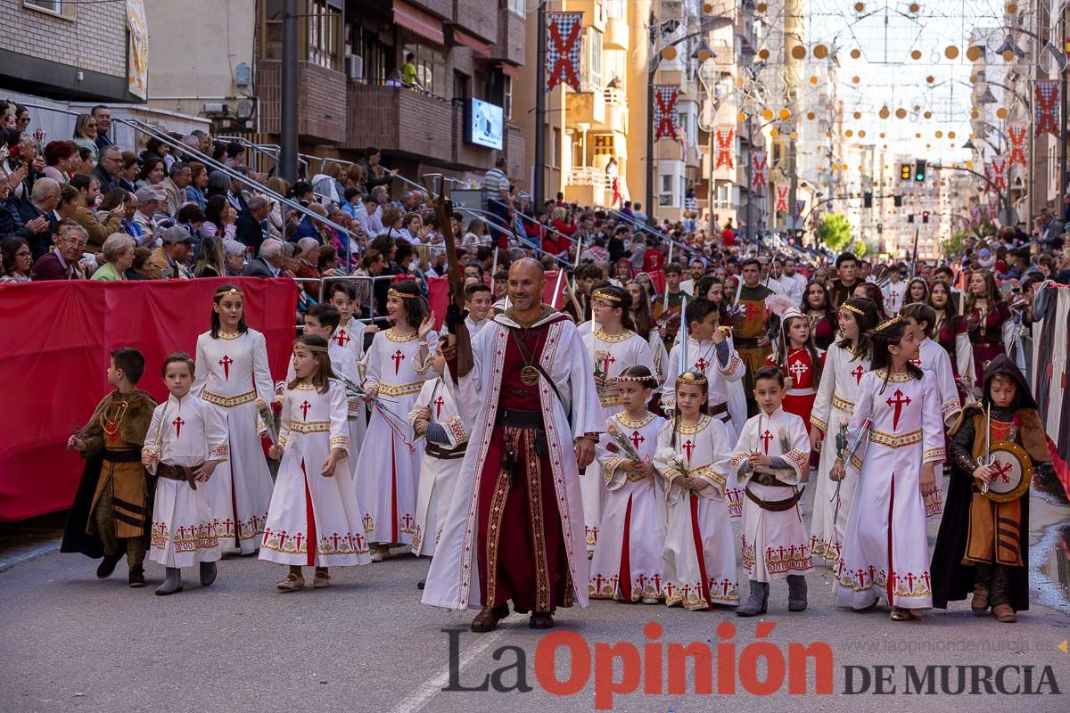 Procesión de subida a la Basílica en las Fiestas de Caravaca (Bando Cristiano)