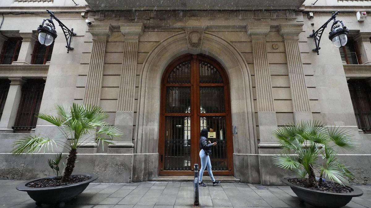 Sede del Colegio Notarial de Catalunya en Barcelona