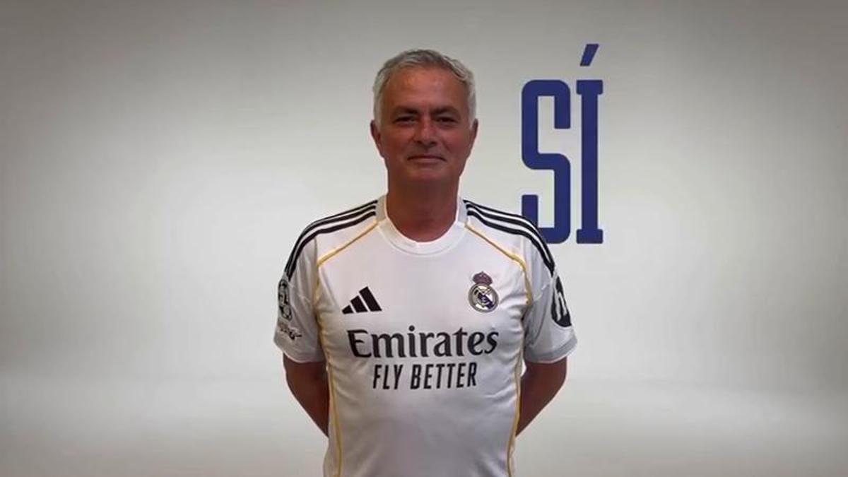 Lo tenía todo planeado para que el anuncio de Riquelme pasara a un segundo plano. ¡Florentino anuncia el fichaje de Mourinho!