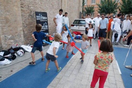 Esgrima en la calle