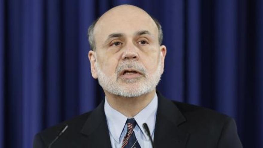 El director de la Fed, Ben Bernanke.