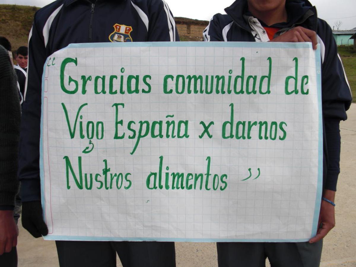 El trabajo de la ONG viguesa Aulas abiertas en Perú