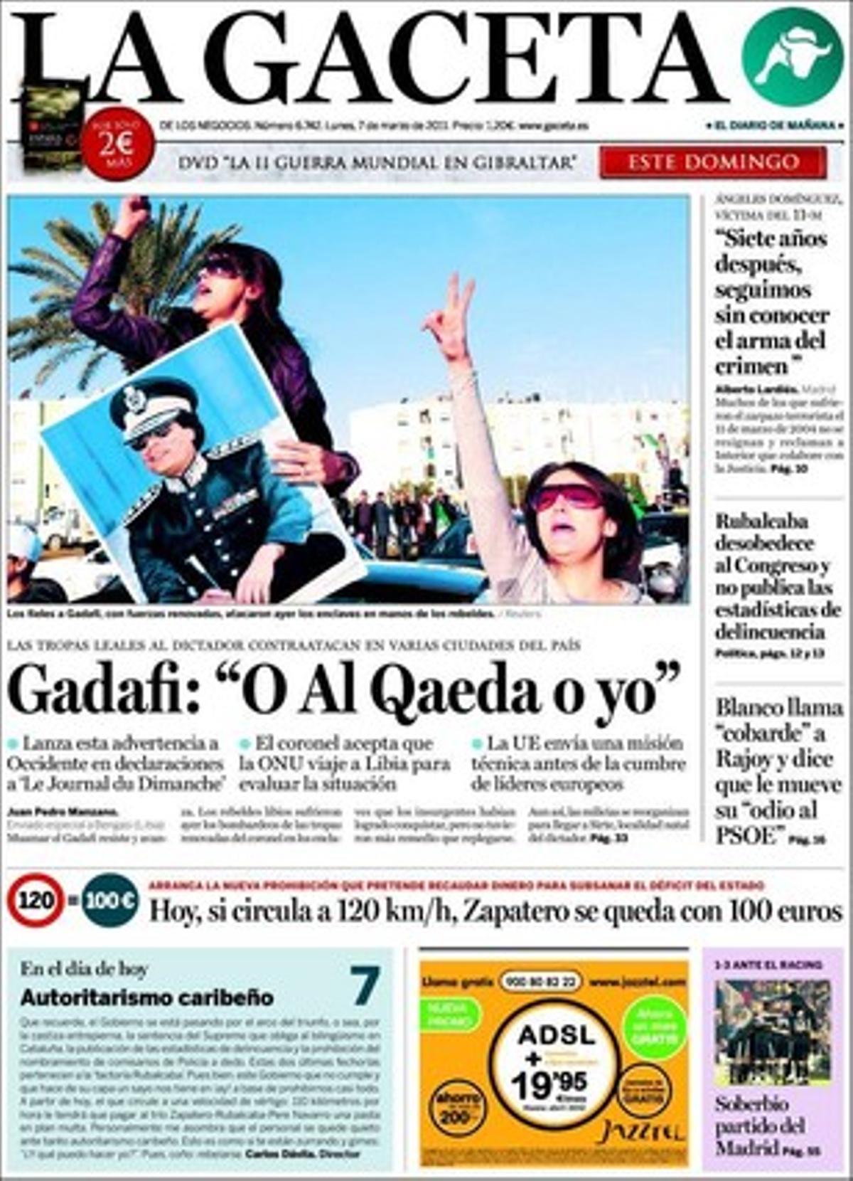 la gaceta 07-03-2011