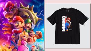 Uniqlo ha lanzado una colección de camisetas UT en homenaje a ’Super Mario Bros.: la película’.