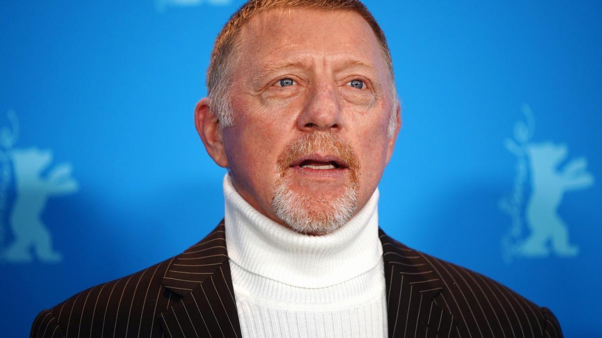 Boris Becker en la Berlinale en febrero de 2023.