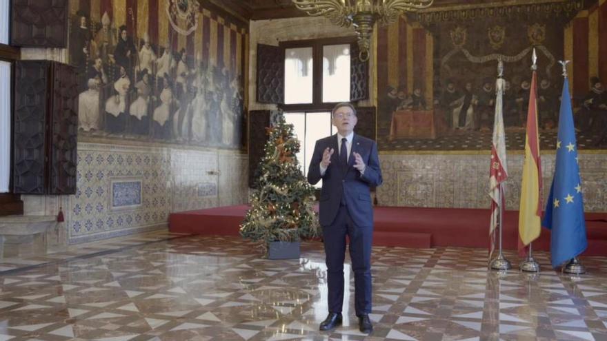 Mensaje de Año Nuevo del president de la Generalitat Ximo Puig