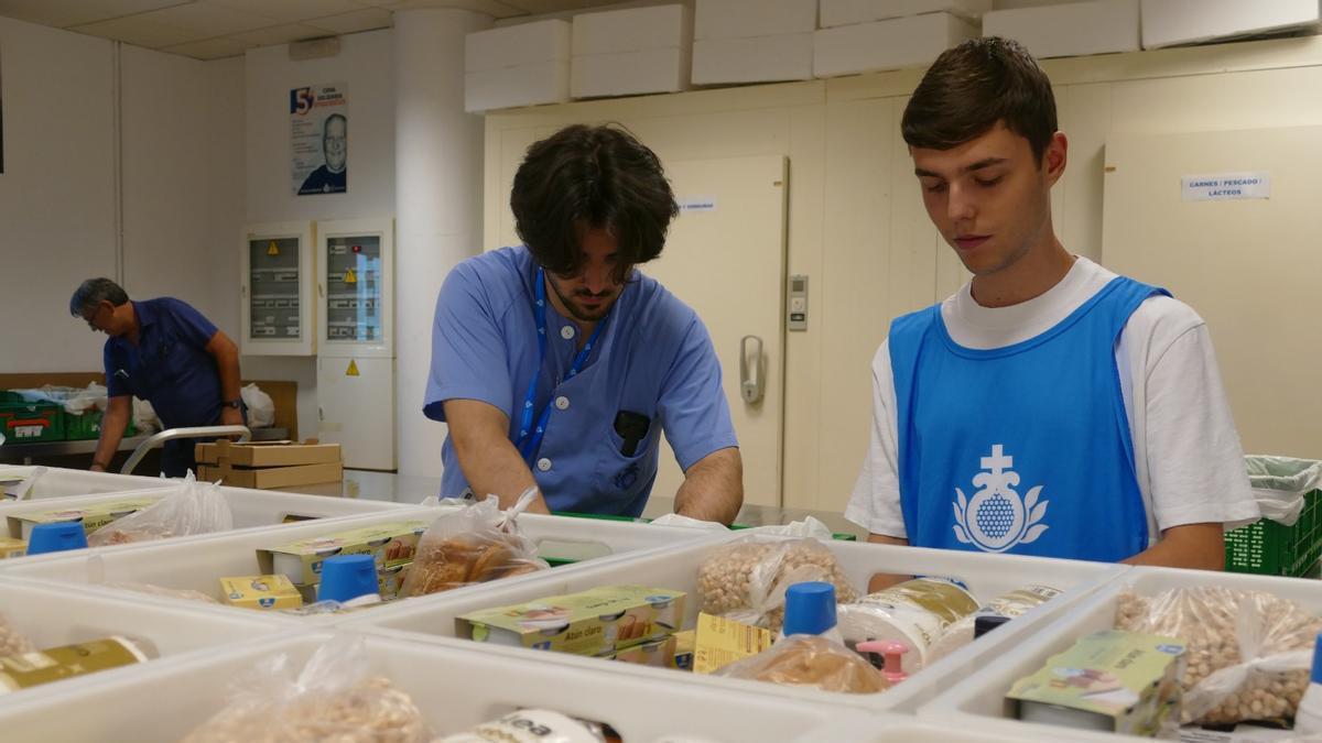 Voluntarios de San Juan de Dios.