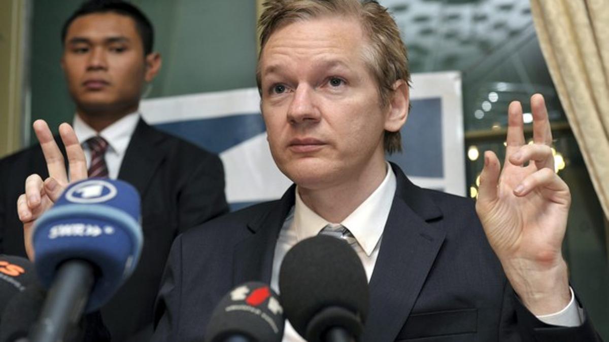 Assange, el pasado 4 de noviembre en Ginebra.