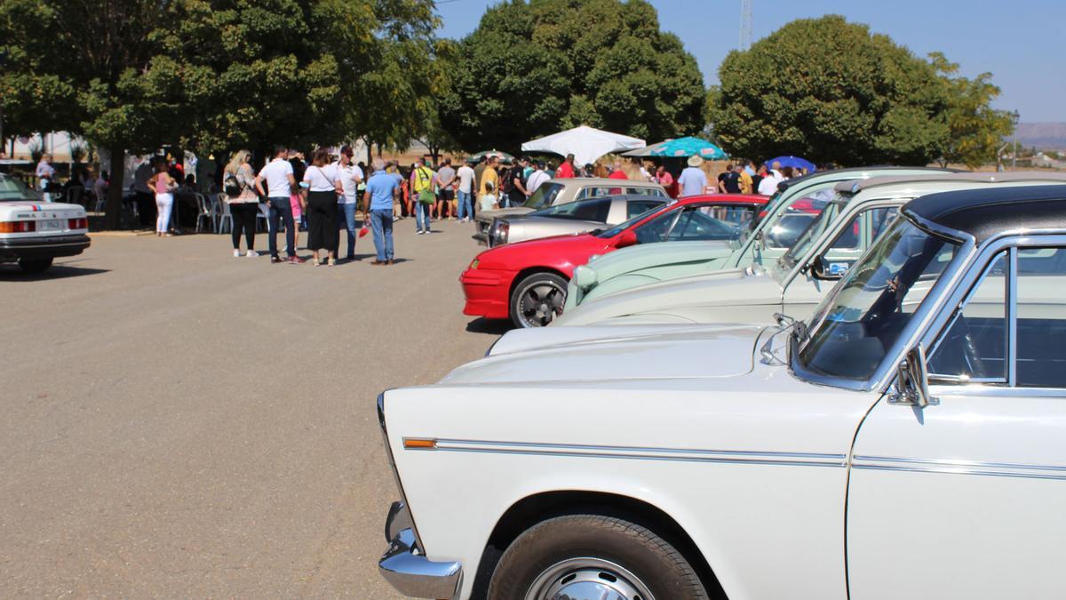 Concentración de coches clásicos en Antequera