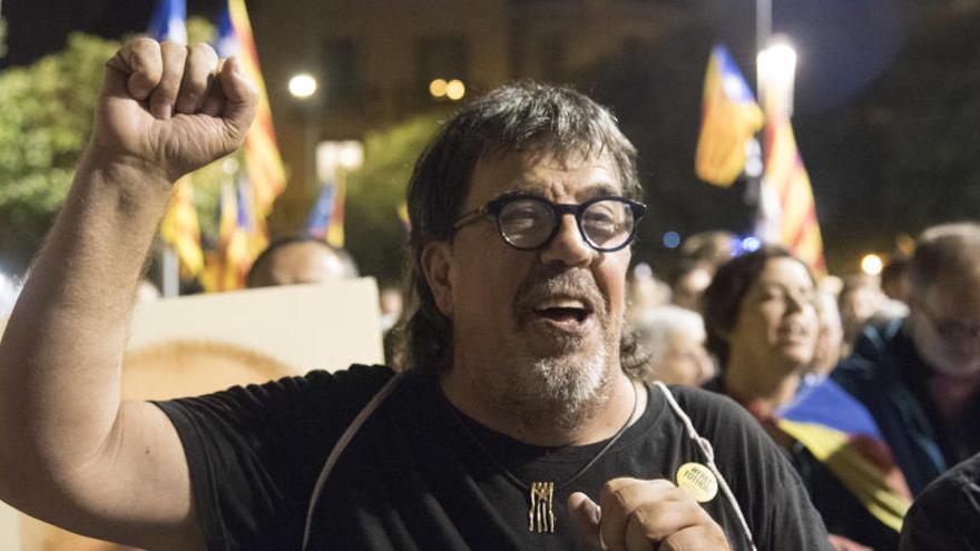 Pesarrodona, en una manifestació a Manresa