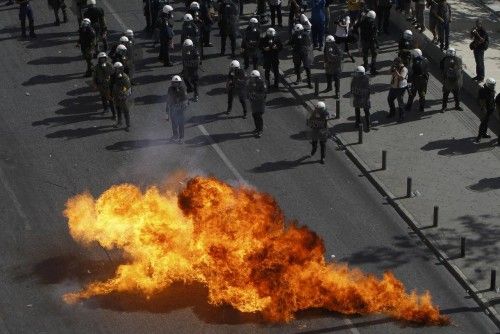 Disturbios en Atenas