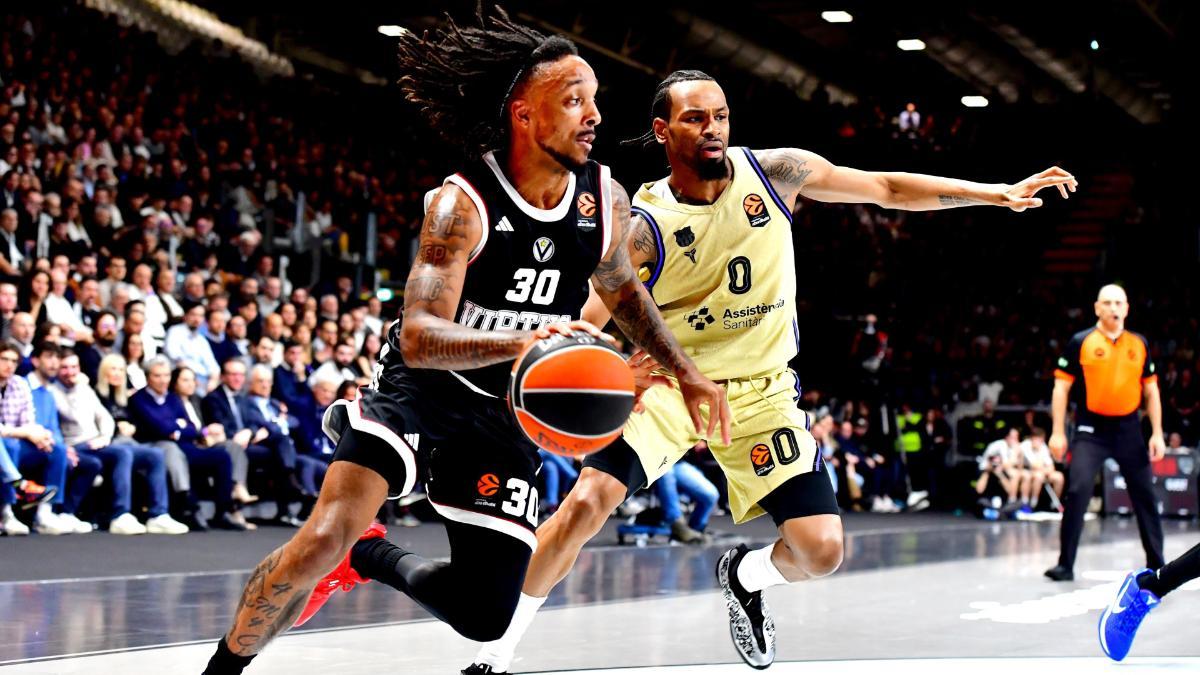 El 'eléctrico Matthew Morgan, frente a Kevin Punter