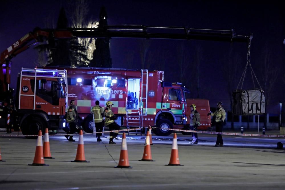 Así ha sido la explosión en una petroquímica de Tarragona