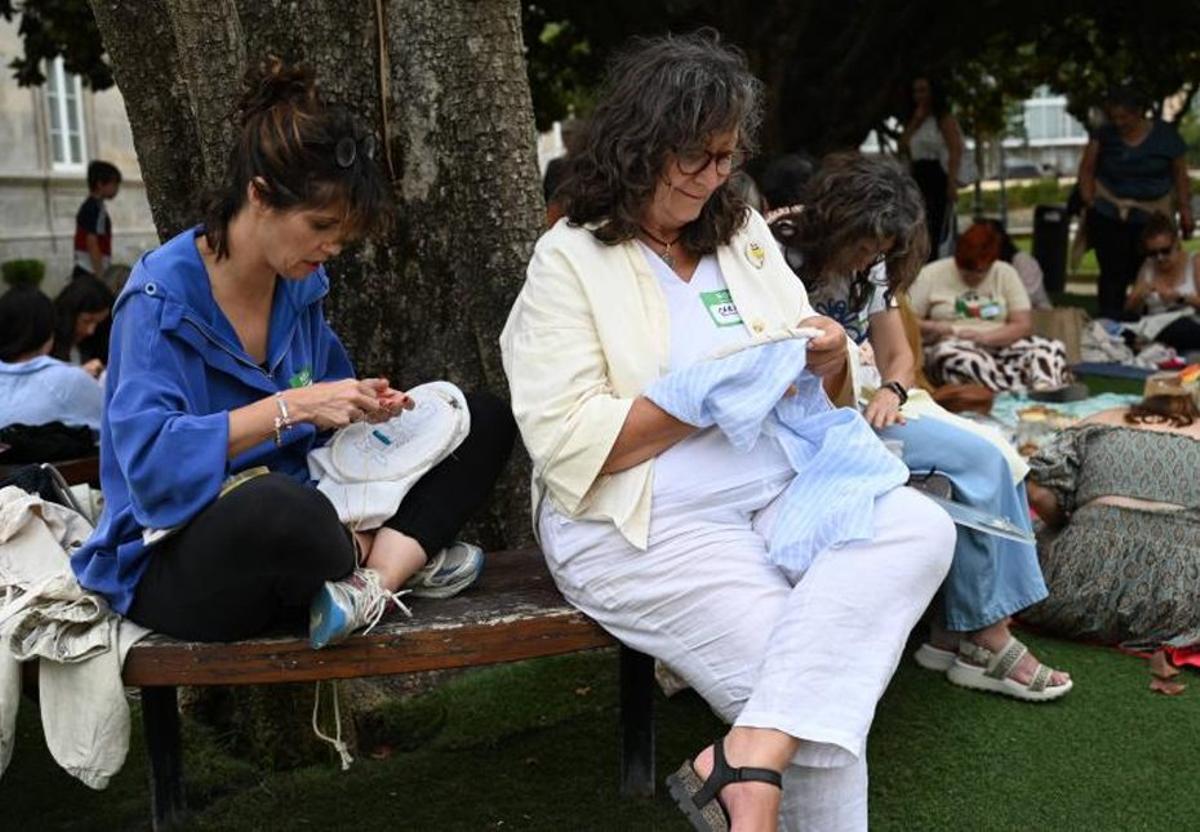 La actividad se desarrolló en los jardines próximos a la Alameda. | RAFA VÁZQUEZ