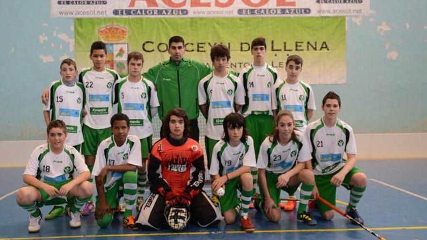 Componentes del Floorball Lena.