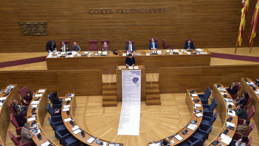 Las Cortes declaran la emergencia feminista en toda la Comunidad