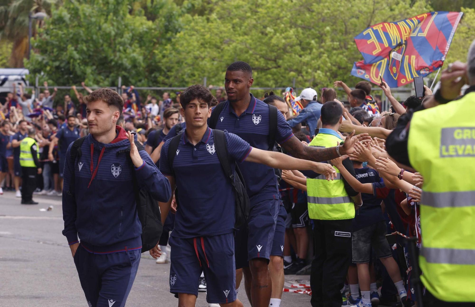 Así fue la emocionante recepción al Levante UD