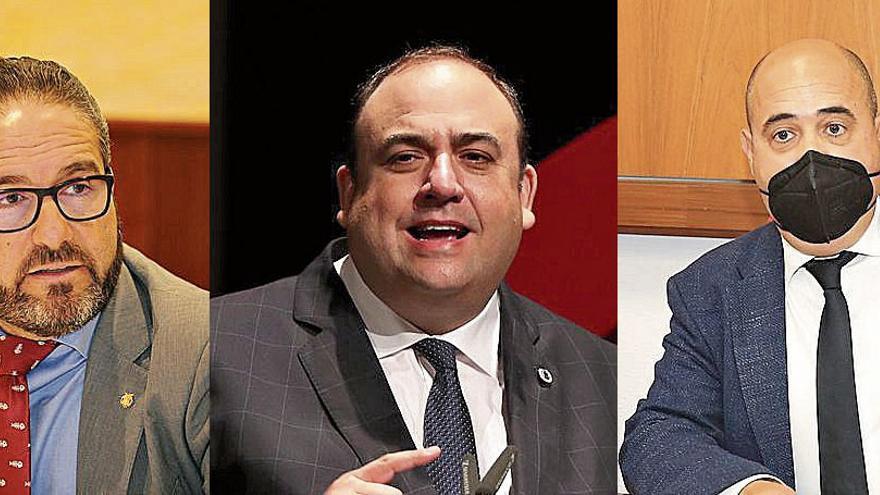 Las tres Cámaras de la Región van a reelegir a sus presidentes