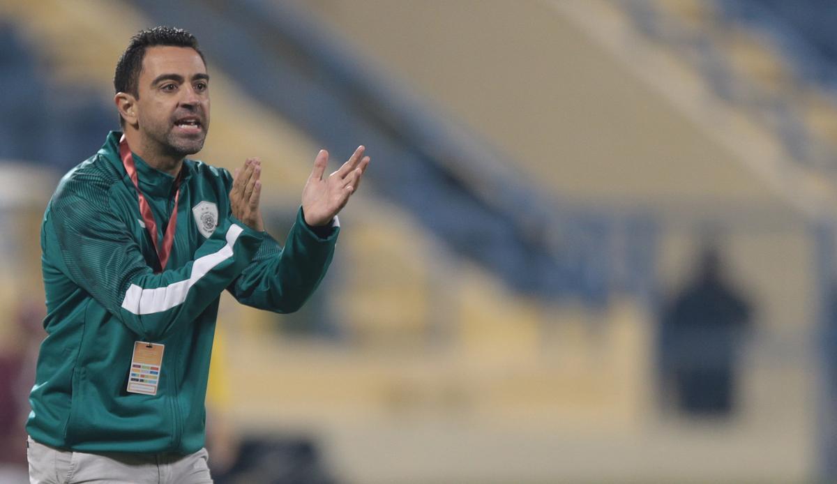 Xavi Hernández, actual técnico del Al-Sadd