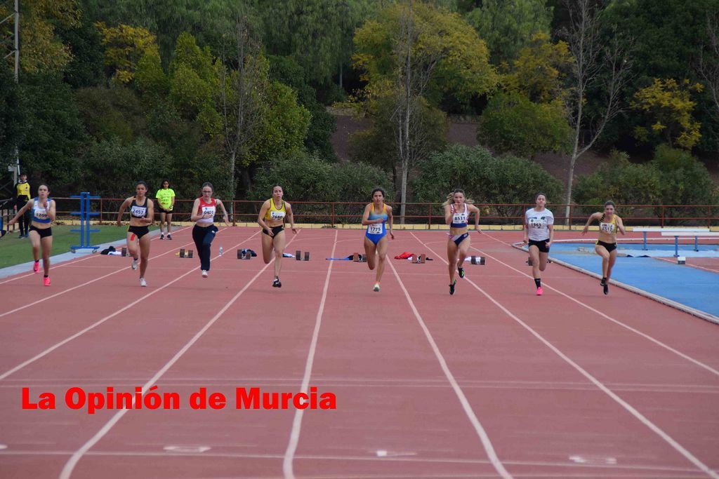 Regional absoluto y sub-23 de atletismo en Lorca