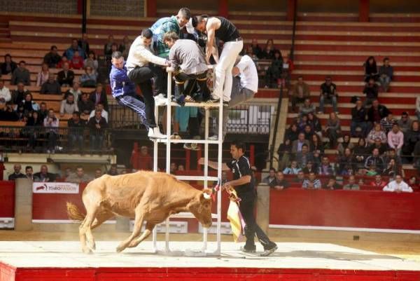 Vaquillas y rejones en la Feria San Jorge