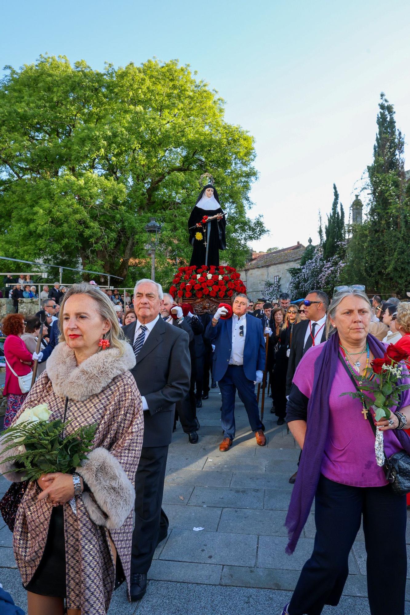 Santa Rita llena Vilagarcía de devoción, fiesta y tradición
