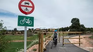 La Generalitat posa oficialment en servei el carril bici de Santpedor a Manresa