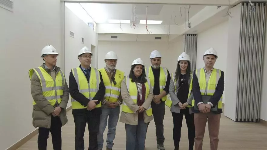 VIDEO | Visita a las obras de transformación del Mercado de Abastos de Benavente en edificio de usos múltiples