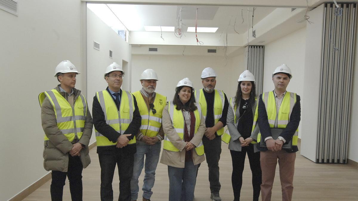 VIDEO | Visita a las obras de transformación del Mercado de Abastos de Benavente en edificio de usos múltiples