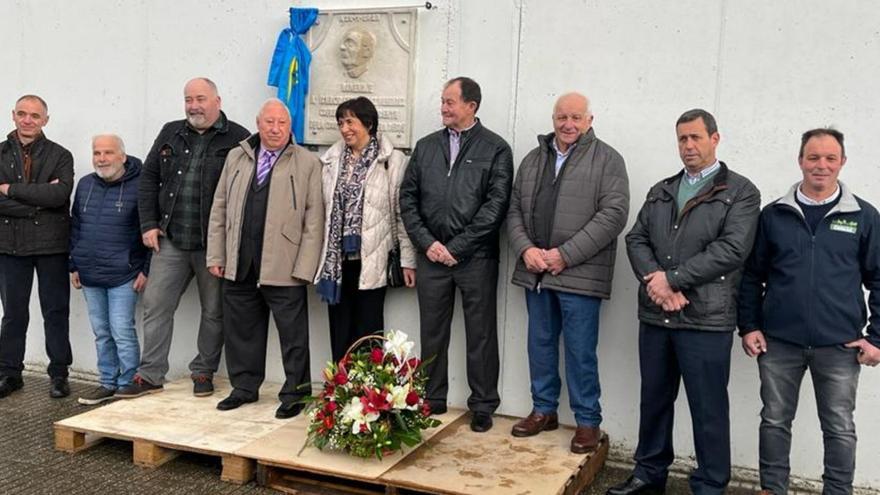 Sobre estas líneas, un momento del homenaje a Ignacio Fernández.