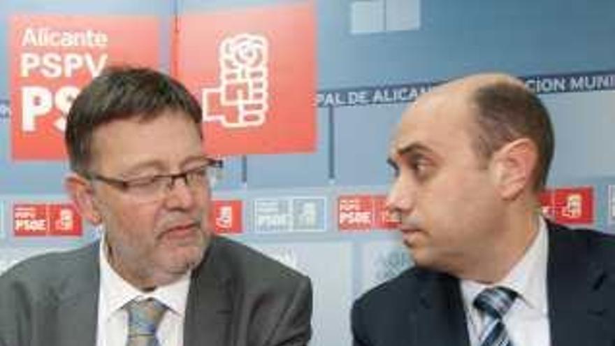 Ximo Puig y Gabriel Echávarri, en una imagen de archivo.