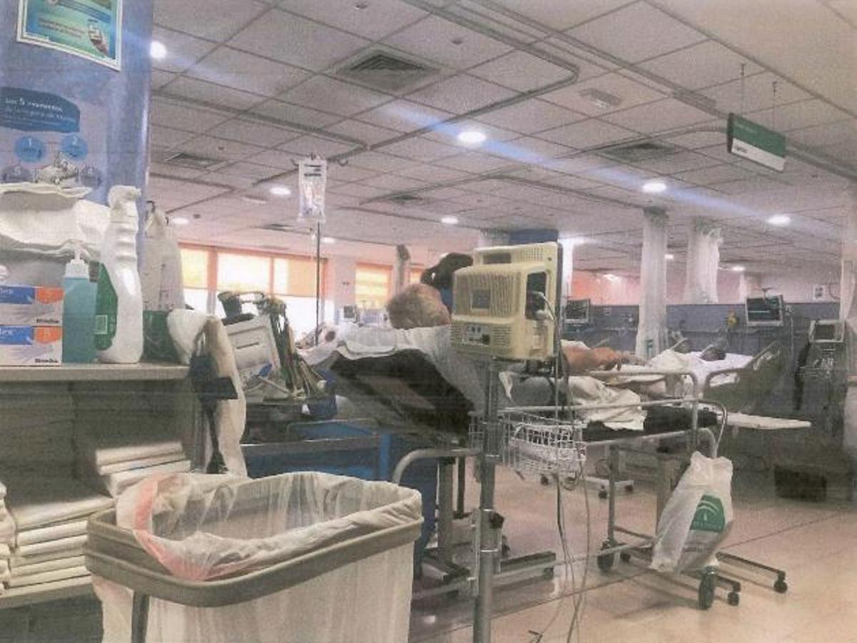 Imagen de las urgencias del Hospital Universitario Virgen de la Victoria