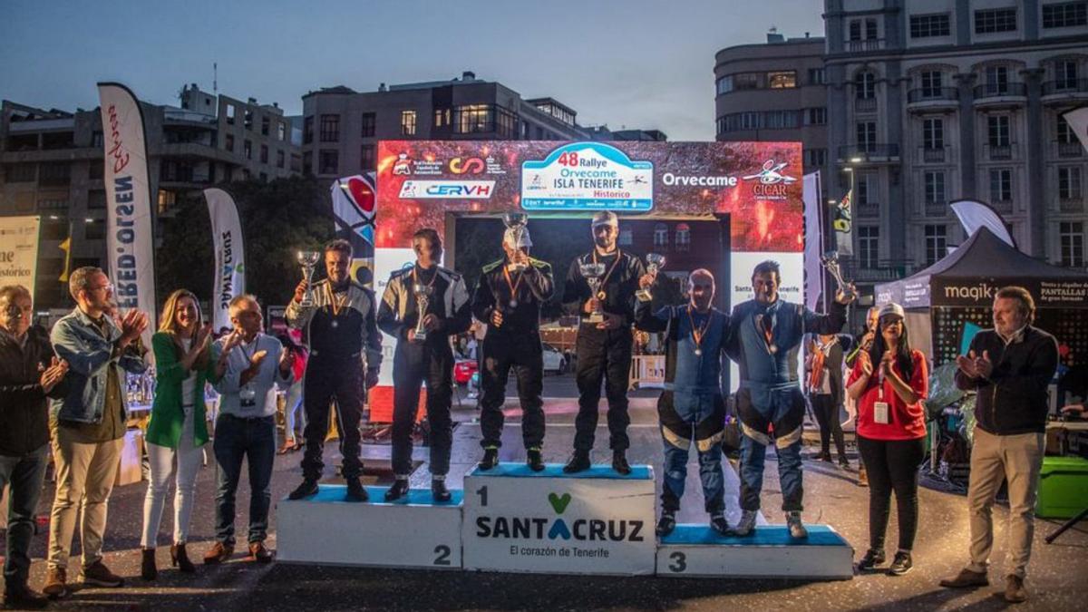 Exitoso cierre del Rallye Isla Tenerife de Vehículos Históricos