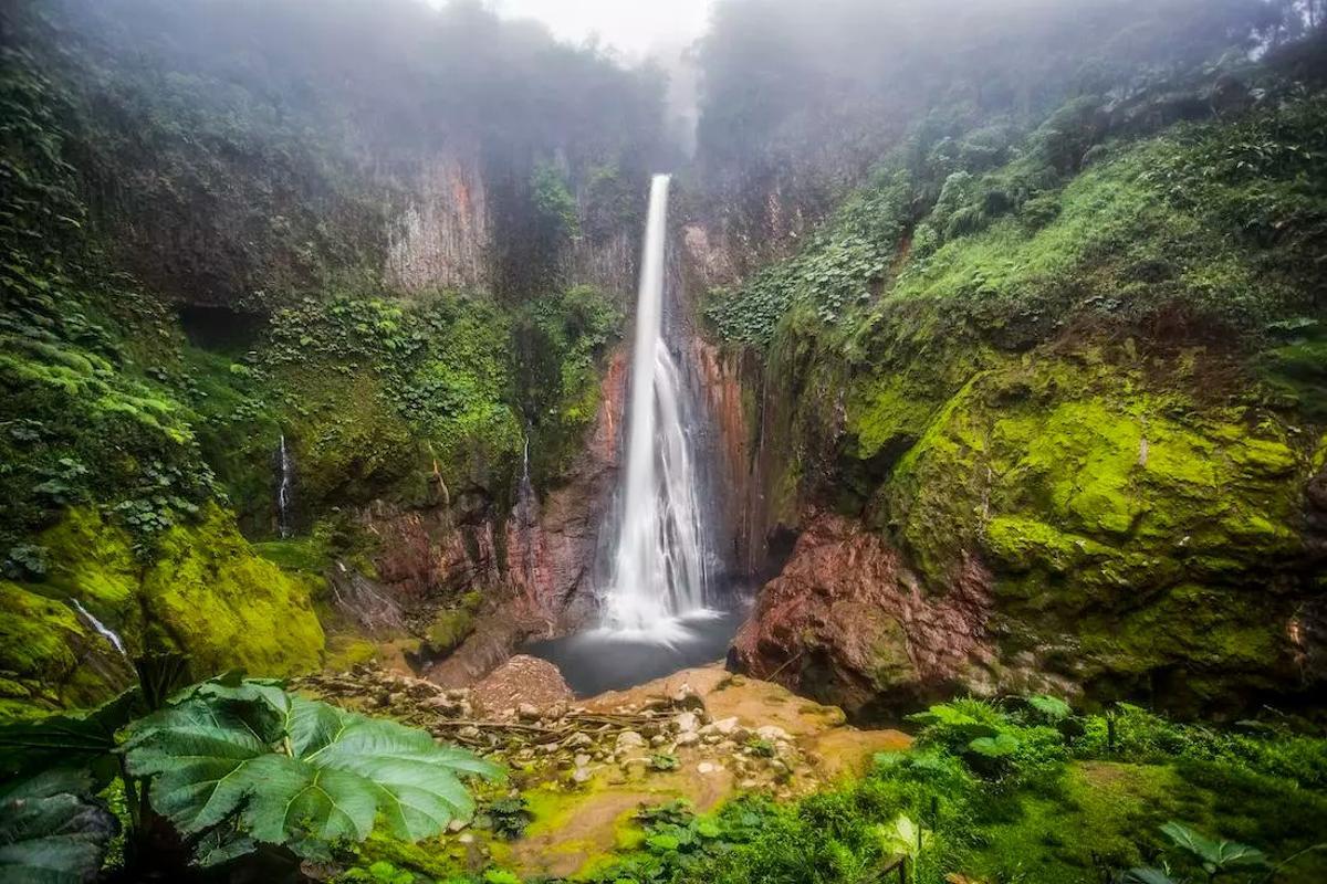 Catarata Bajos del Toro, en Alajuela