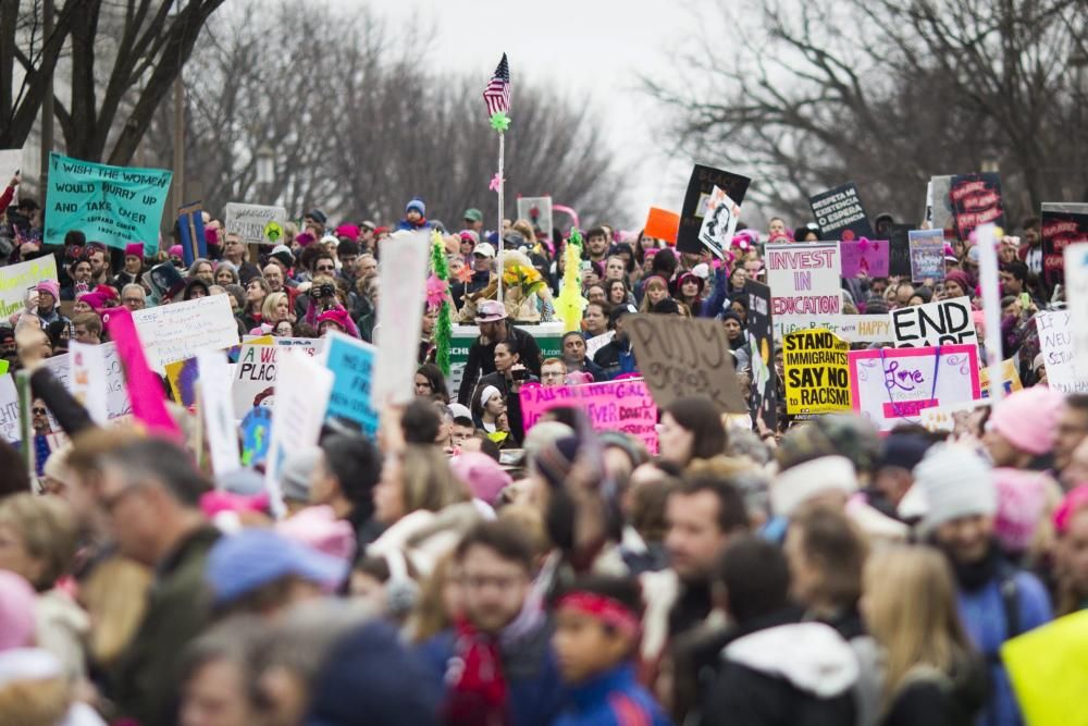 ''Marcha de las Mujeres'' contra Trump en Washington