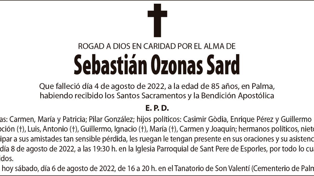 Sebastián Ozonas Sard