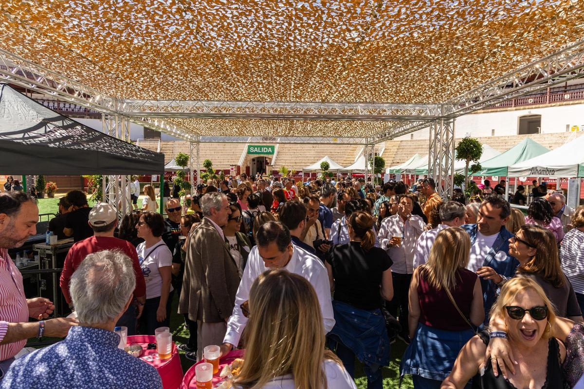 Hubo mucho ambiente durante toda la jornadas en La Malagueta.
