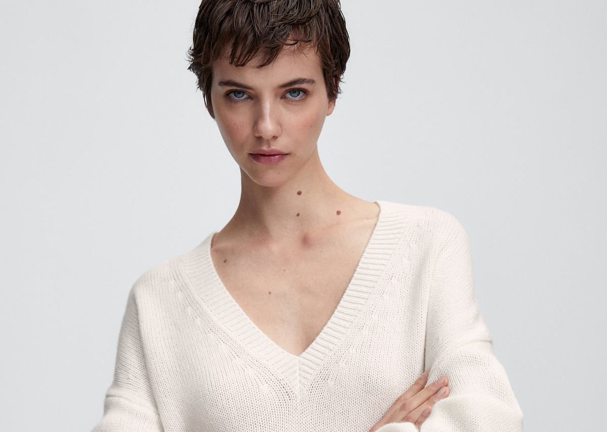 El jersey de punto de Massimo Dutti