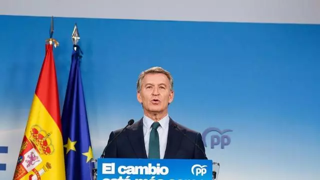 Feijóo: "Por fin España podrá elegir el país que quiere ser. No me temblará el pulso"