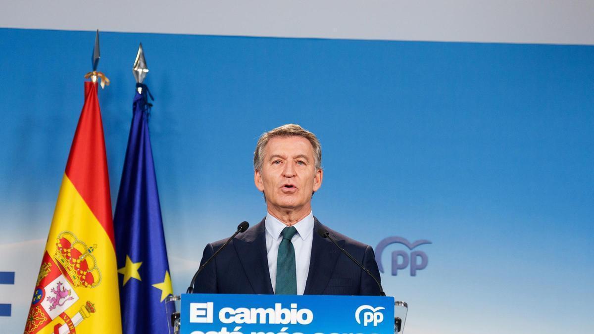 ELECCIONES GENERALES ESPAÑA | Feijóo: «Por fin España podrá elegir el país que quiere ser. No me temblará el pulso»